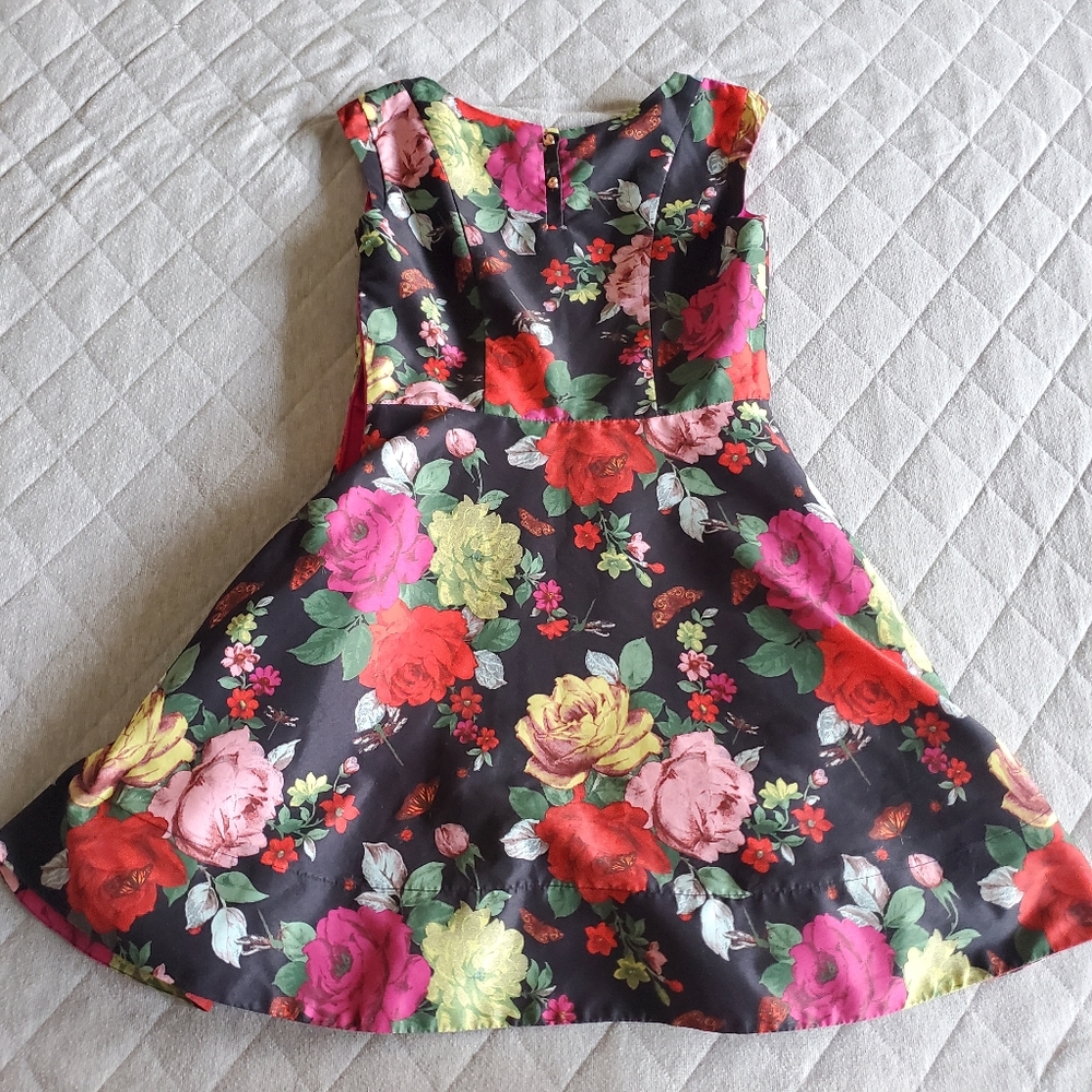 Baker by Ted Baker girls floral dress
 Size 7 - Picture 5 of 12